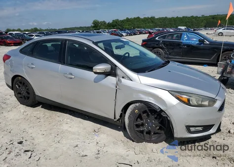 2016 Ford Focus Se из США, поврежденный, VIN 1FADP3F25GL307525